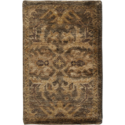 Scarborough 36 X 24 inch Charcoal, Khaki, Dark Brown, Camel, Olive Rug
