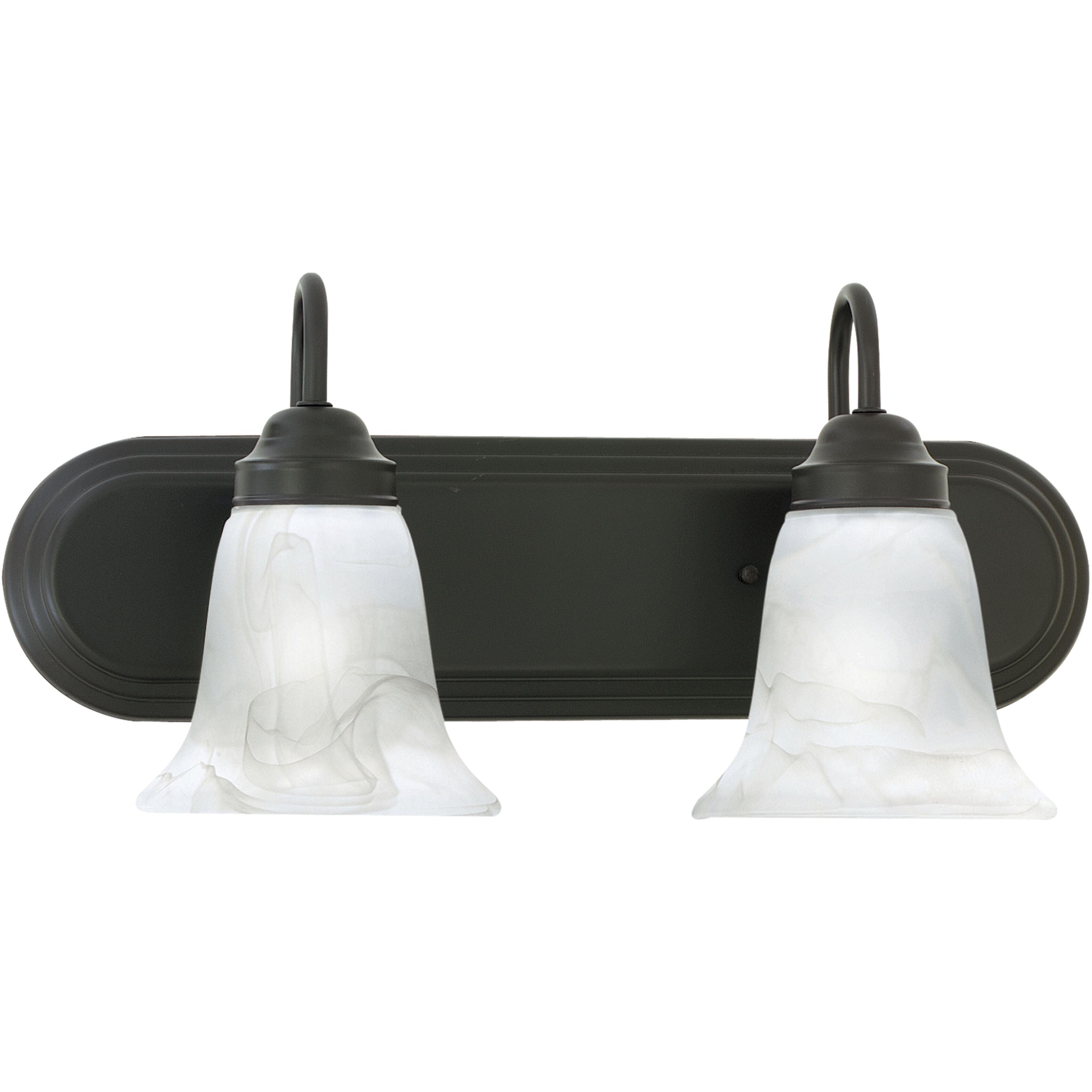 Homestead 2 Light 18 inch Painted Bronze Vanity Light Wall Light