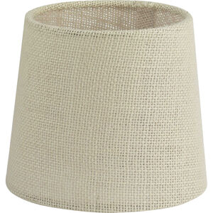 Accessory Shade Natural Burlap Chandelier Shade