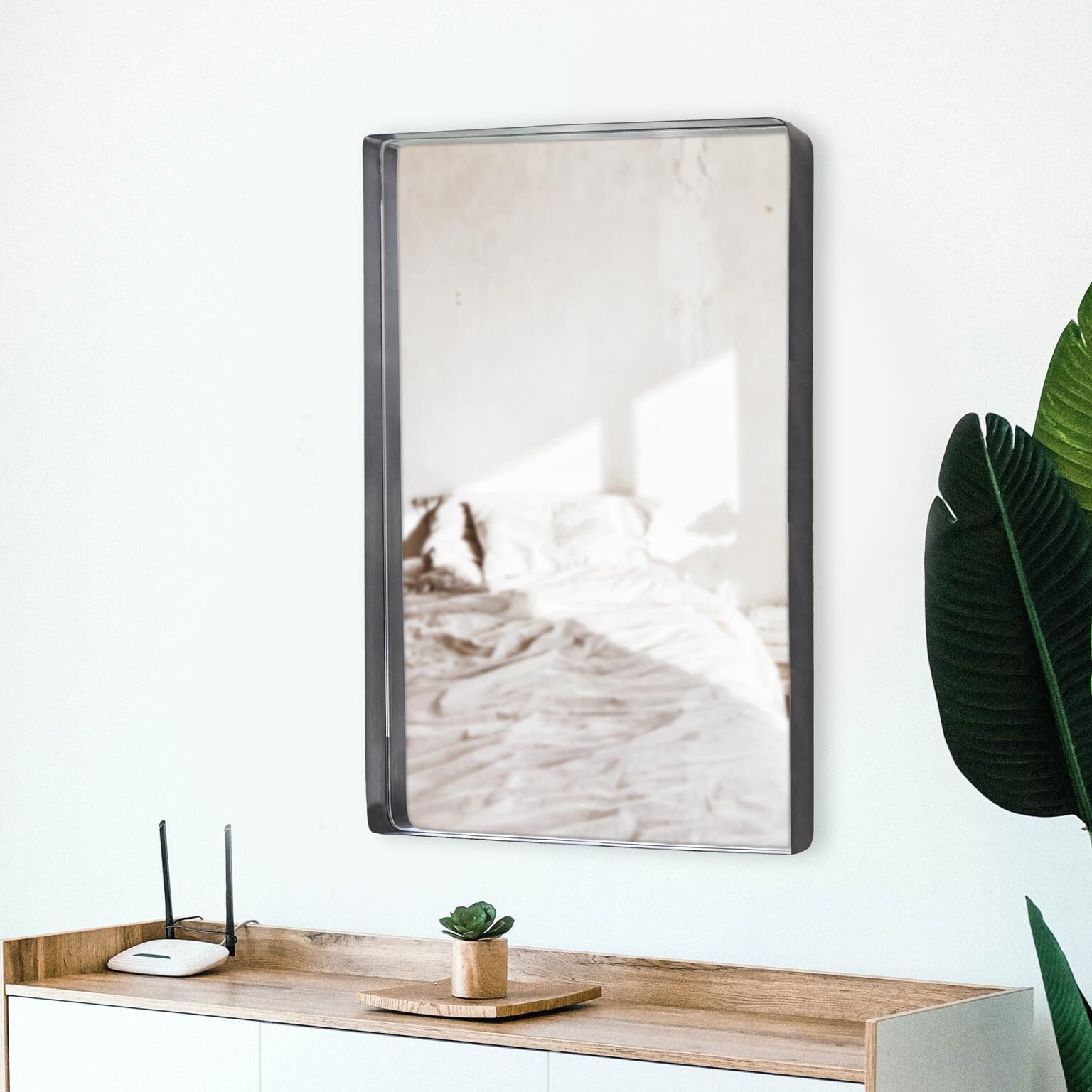 Steele 40 X 30 inch Silver Mirror