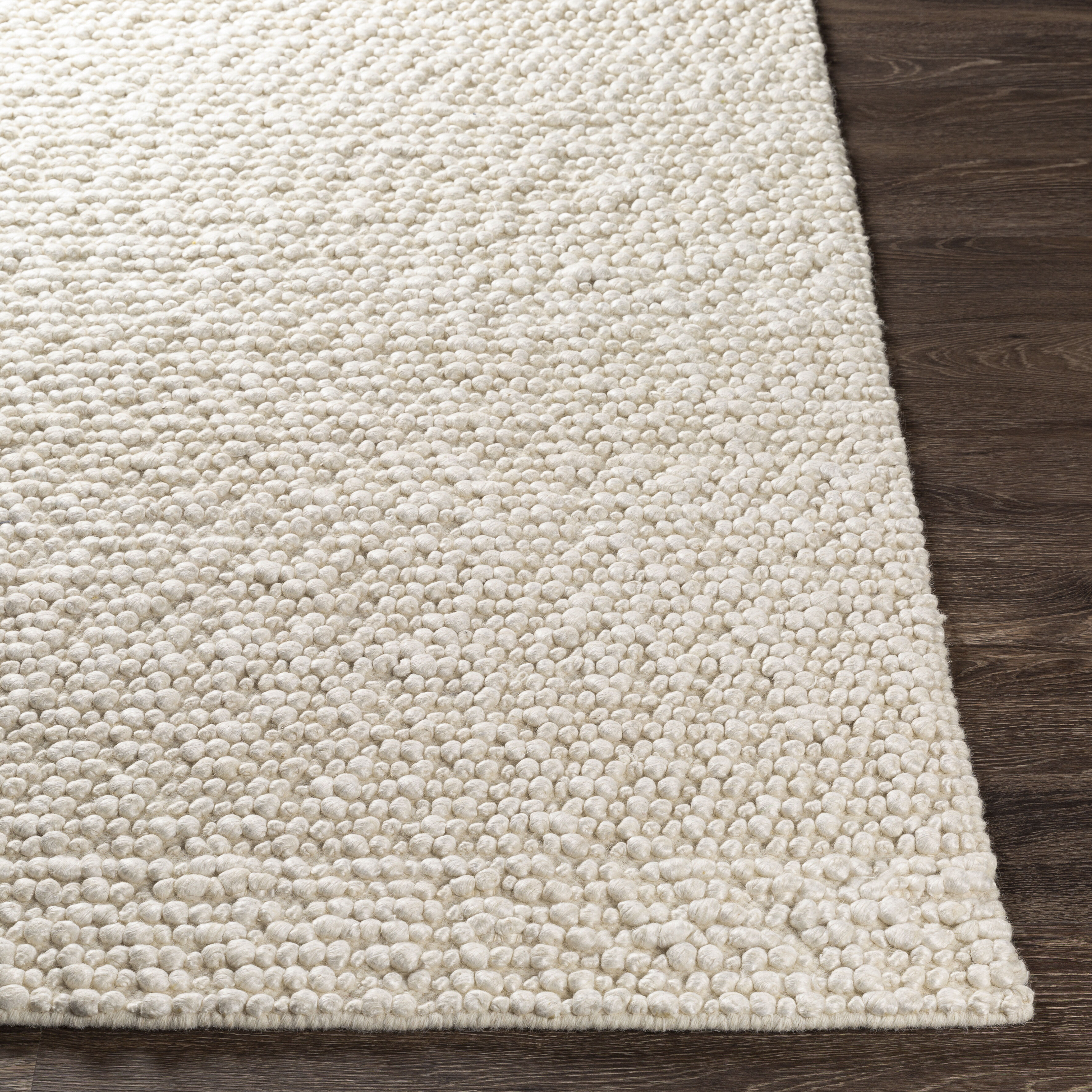 Como 120 X 96 inch Ivory Rug in 8 x 10, Rectangle