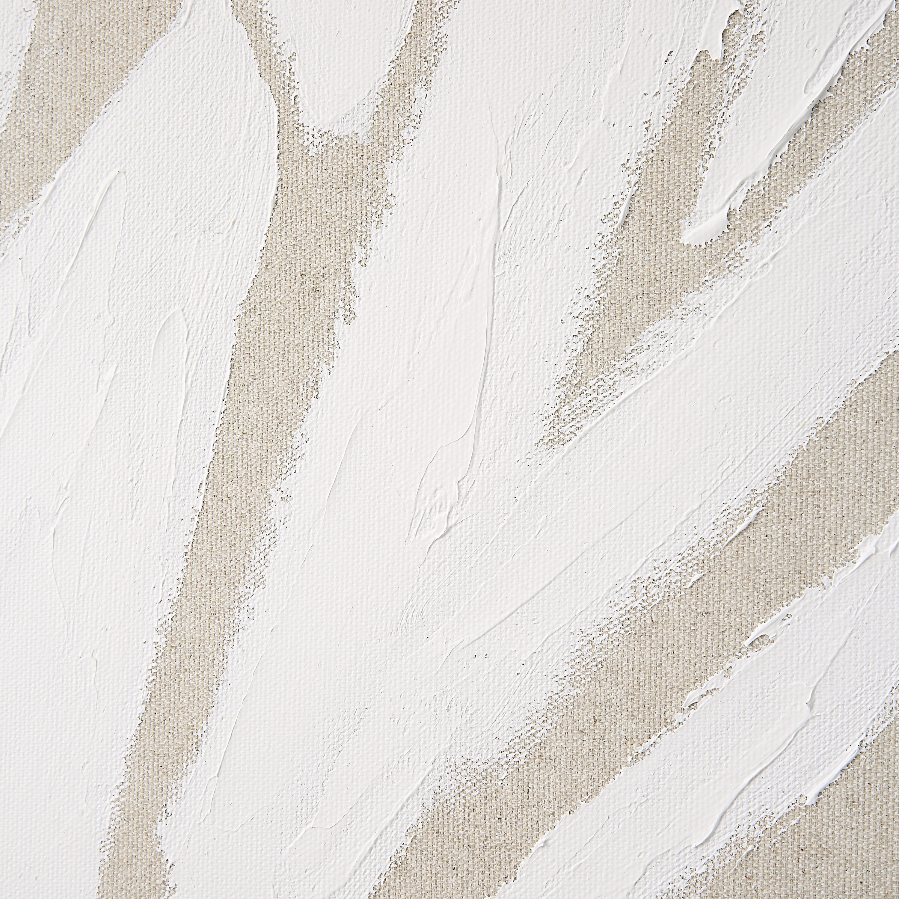 Bolzano White/Beige Canvas Art