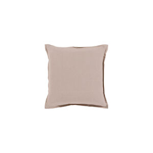 Orianna 20 X 20 inch Taupe Throw Pillow