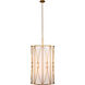 Olivia 6 Light 20 inch Oxidized Gold Leaf Foyer Light Ceiling Light