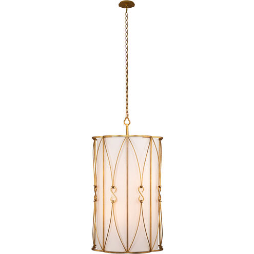 Olivia 6 Light 20 inch Oxidized Gold Leaf Foyer Light Ceiling Light