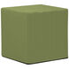 No Tip 17 inch Seascape Moss Outdoor Block Ottoman with Cover