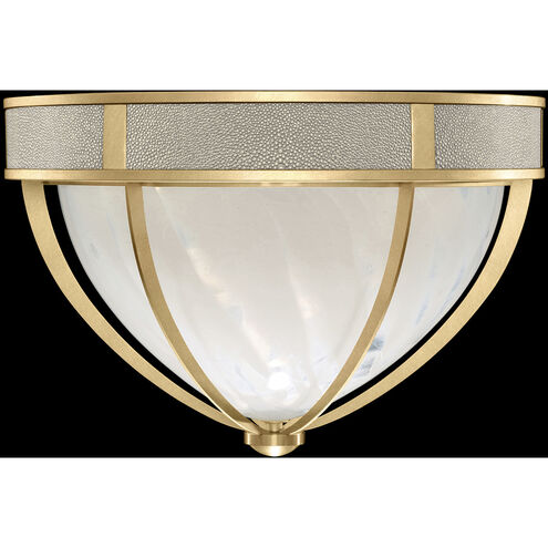 Mirage 3 Light 18.75 inch Gold Flush Mount Ceiling Light