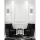 Chique 4 Light 7 inch Chrome Wall Light