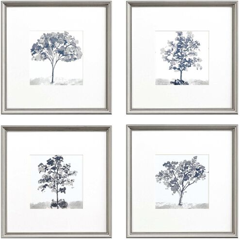 Landscapes Collection Blue Framed Art