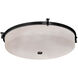 Clouds LED 21 inch Matte Black Flush-Mount Ceiling Light