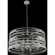 Strato 8 Light 32 inch Polished Silver Pendant Ceiling Light