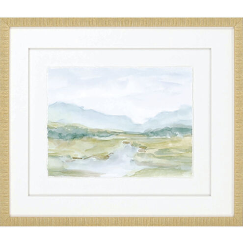 Waterside Collection Green Framed Art