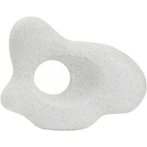 Matter 15 X 11.5 inch Sculpture in Flecked Stone, Ecomix