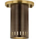 Ruehl 1 Light Lacquered Bronze Flush Mount Ceiling Light