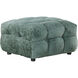 Amalfi 18.5 inch Aqua Ottoman
