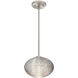 Pape 10 1 Light Satin Nickel Stem Pendant Ceiling Light