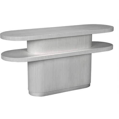 Parker 60 X 19 inch White Wash Console, Small