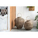 Coconio Wood Lattice 13 inch Brown Lantern