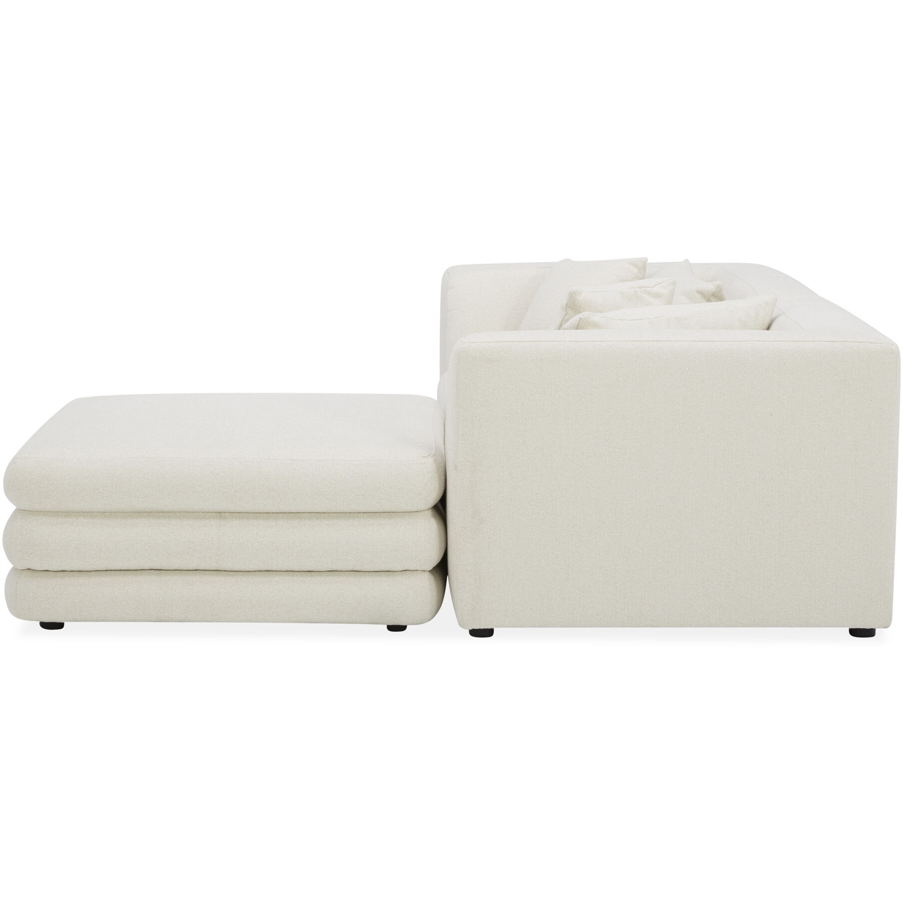 Lowtide Nook White Modular Sectional