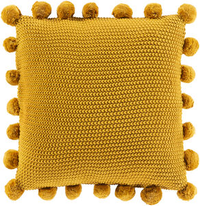 Pomtastic 20 X 20 inch Mustard Pillow Kit, Square