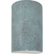 Ambiance 1 Light 5.75 inch Verde Patina ADA Wall Sconce Wall Light
