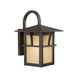 Medford Lakes 1 Light 14.25 inch Statuary Bronze Outdoor Wall Lantern, Medium