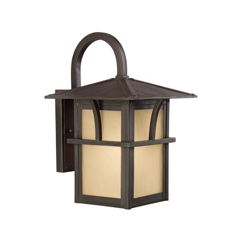 Medford Lakes 1 Light 14.25 inch Statuary Bronze Outdoor Wall Lantern, Medium