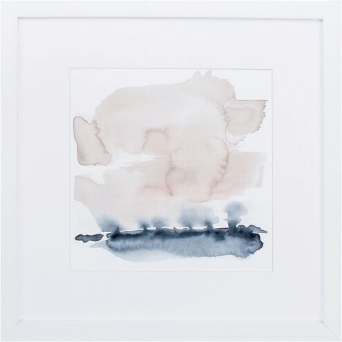 Abstract Collection Blue Framed Art