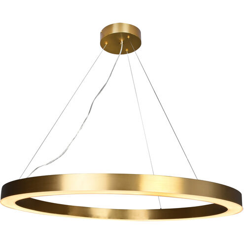 Canada LED 43 inch Antique Brass Chandelier Ceiling Light