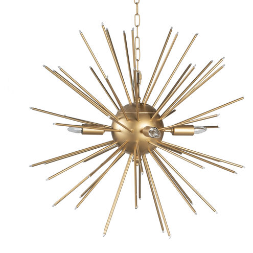 Modern LED 26 inch Gold Pendant Ceiling Light