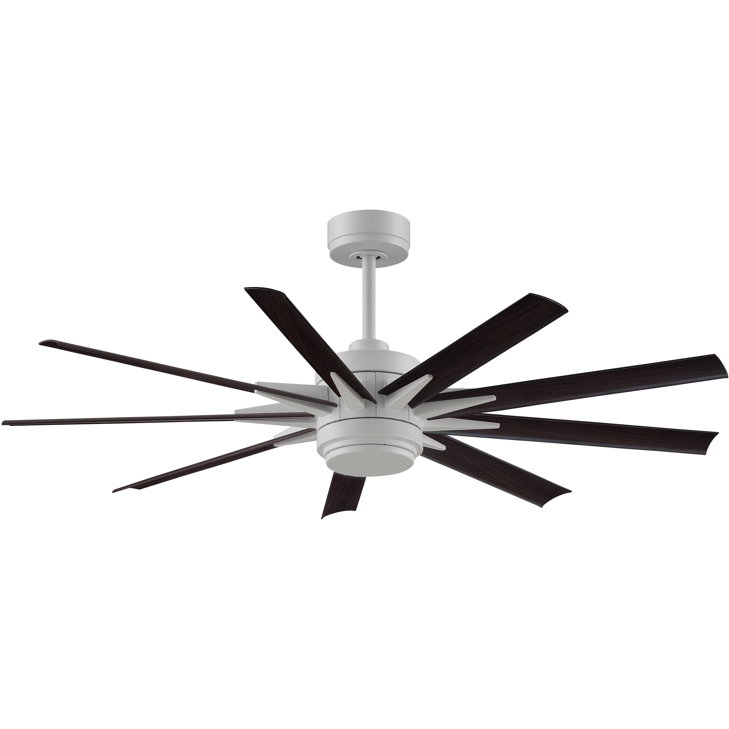 Odyn Custom 8.27 inch Matte White Fan Motor Only, Blades Sold Separately