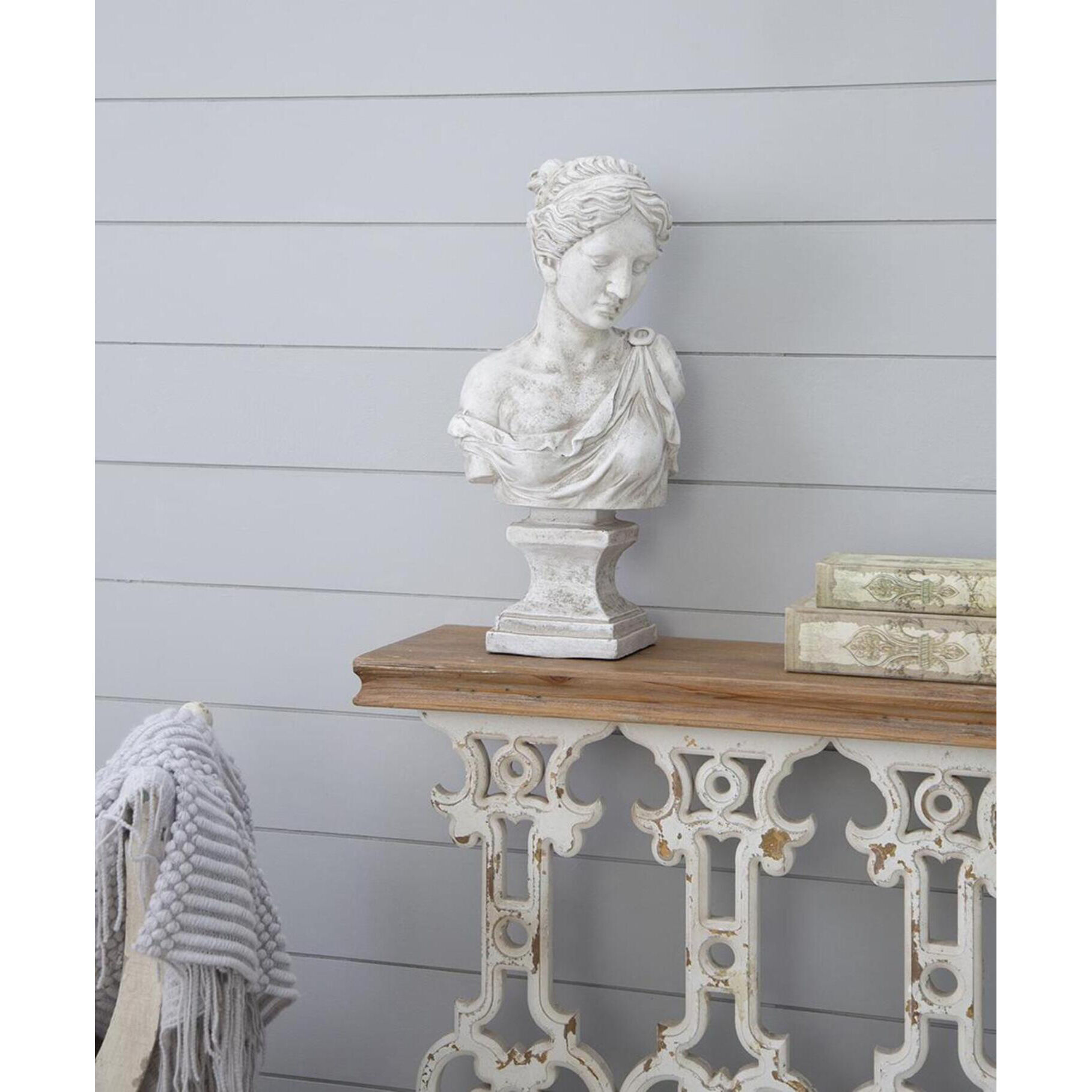 Anita Antique White Statue