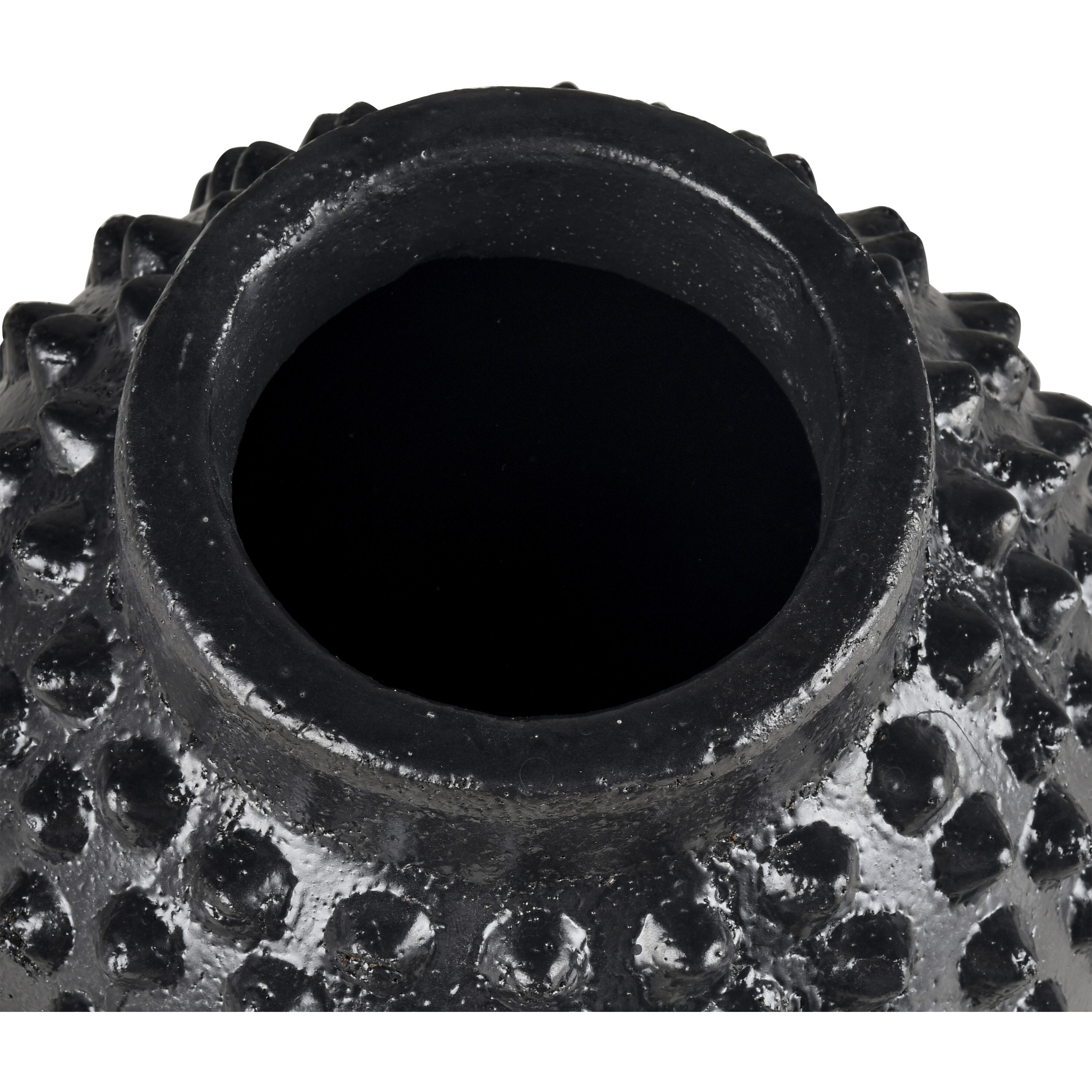 Dorus 12.75 X 9.75 inch Vase in Black