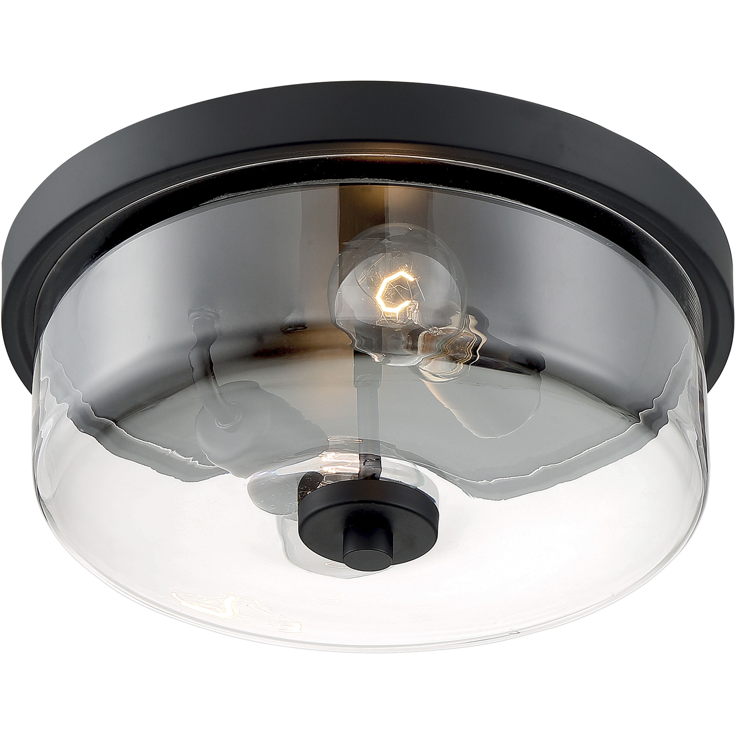 Black matte flush mount light deals