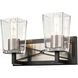 Riverdale 2 Light 13.25 inch Bathroom Vanity Light