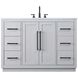 Chase 48 X 34 inch Grey Bathroom Vanity Cabinet