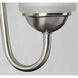Classic 4 Light 30 inch Brushed Nickel Bath Vanity Wall Light