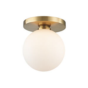 Baird LED 4.75 inch Aged Brass Bath Bracket Wall Light