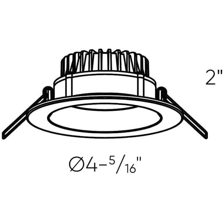 Etch White Regressed, Deep Panel