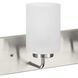 Merry 6 Light 48 inch Brushed Nickel Bath Vanity Light Wall Light