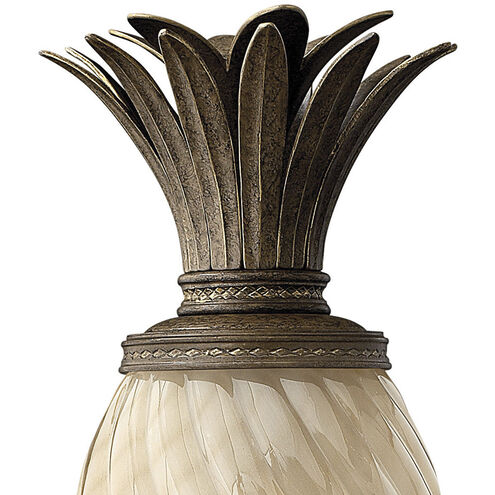 Plantation 1 Light 25.25 inch Pearl Bronze Outdoor Post Mount Lantern in Non-LED