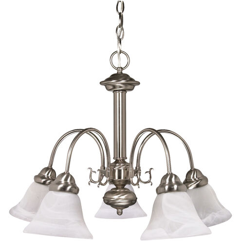 Ballerina 5 Light 24 inch Brushed Nickel Chandelier Ceiling Light