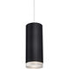 Cameo Pendant Ceiling Light in Black