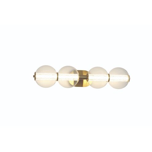 Atomo LED 29.75 inch Gold Vanity Light Wall Light