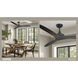 Vapor 60 inch Coal with Toned Koa Blades Ceiling Fan in Coal/Toned Koa