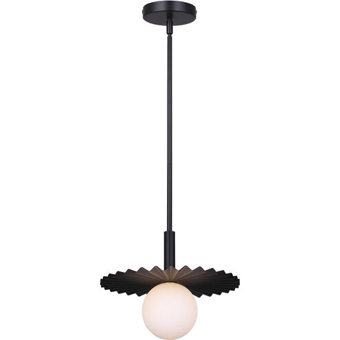 Payton 1 Light 12 inch Black Pendant Ceiling Light