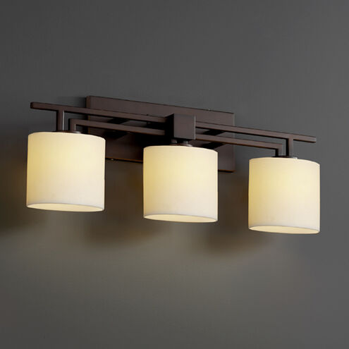 CandleAria LED 26 inch Brushed Nickel Bath Bar Wall Light in 2100 Lm LED, Amber (CandleAria), Cylinder with Flat Rim, Aero