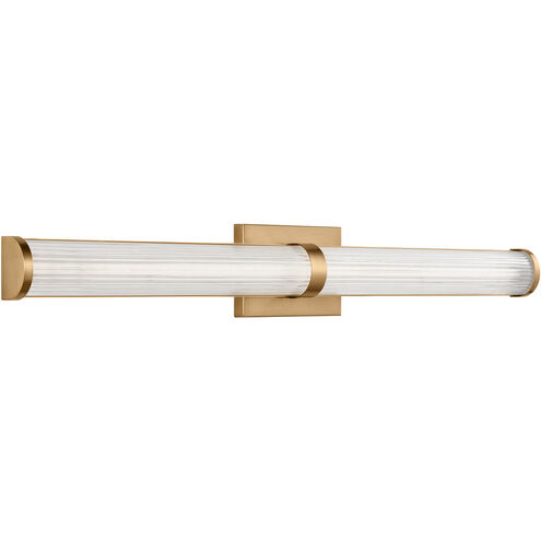 Syden LED 4.75 inch Satin Brass Bath Vanity Wall Light