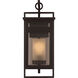 C&M by Chapman & Myers Fairhaven 1 Light 15 inch Truffle Outdoor Wall Light in Standard