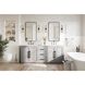 Chase 84 X 34 inch Grey Bathroom Vanity Cabinet